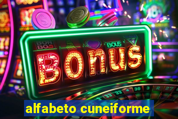 alfabeto cuneiforme